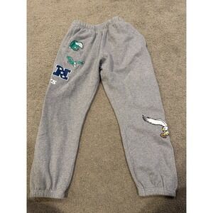 Mitchell And Ness Philadelphia Eagles Gray Men's Sweatpants Size Large